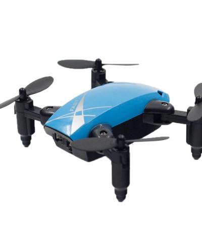 Foldable RC Mini Drone Pocket Helicopter High Definition Wide Angle Multifunction Remote Control Quadcopter red