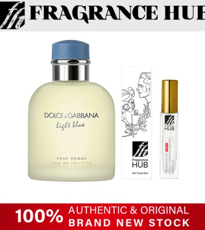 [FH 5/10ml Refill] Dolce & Gabbana Light Blue EDT Men by Fragrance HUB